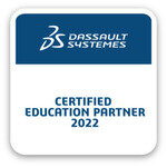 Logo Dassault Systems Certified Education Partner 2022