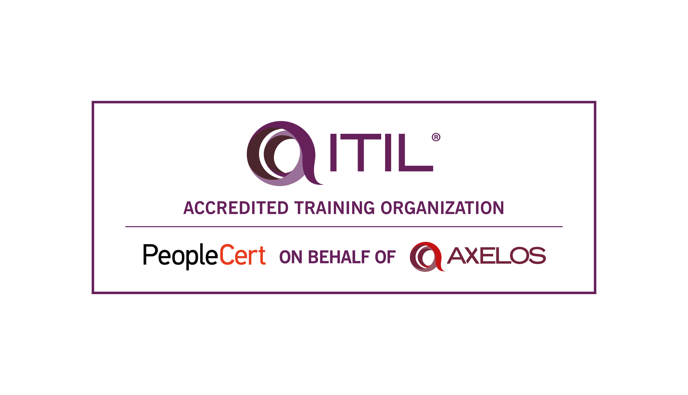 Logo ITIL accredited Training Organization